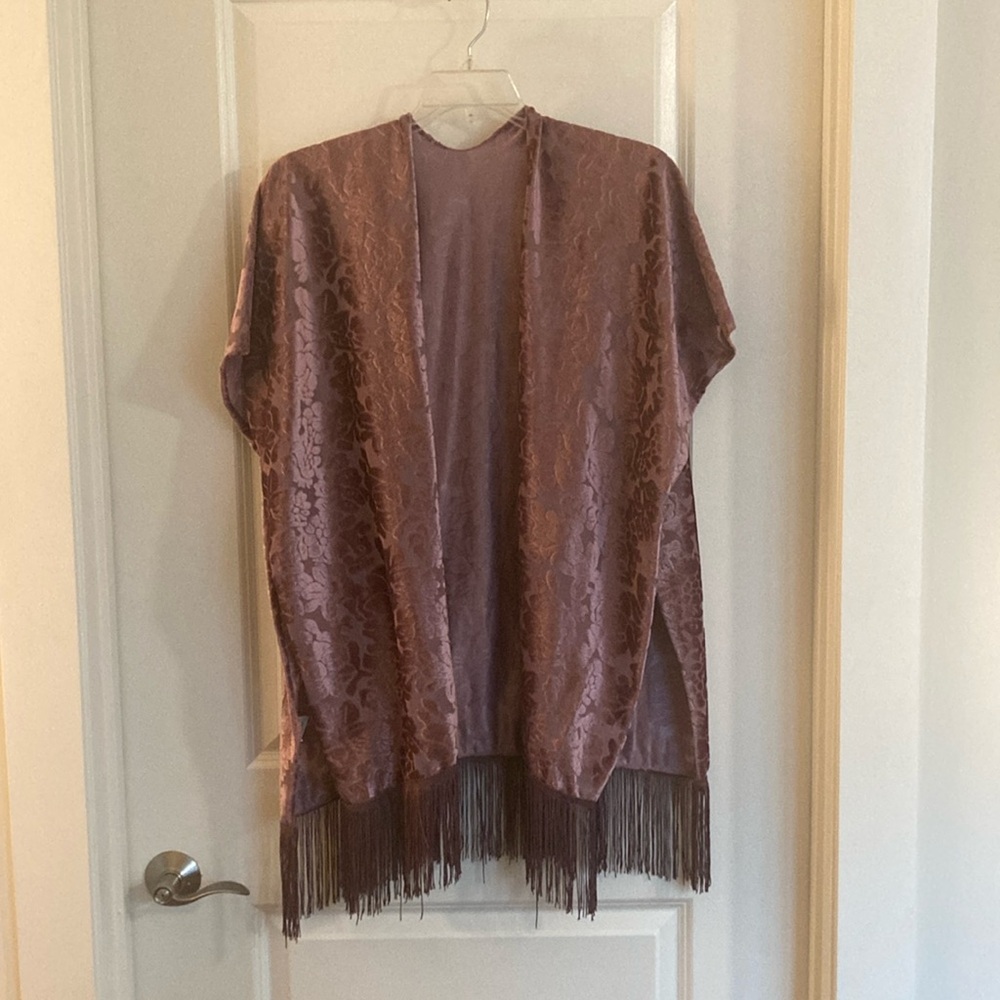 Vintage feeling, velvet shawl